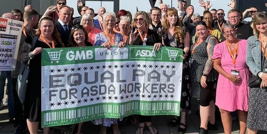 Asda shopworkers win landmark ruling in equal pay dispute, Equal pay